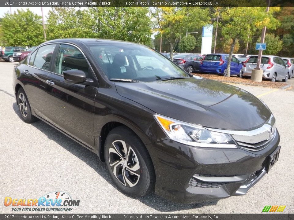 2017 Honda Accord LX Sedan Kona Coffee Metallic / Black Photo #5