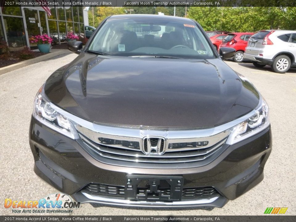 2017 Honda Accord LX Sedan Kona Coffee Metallic / Black Photo #6