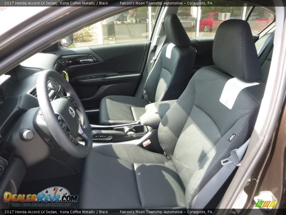 2017 Honda Accord LX Sedan Kona Coffee Metallic / Black Photo #8