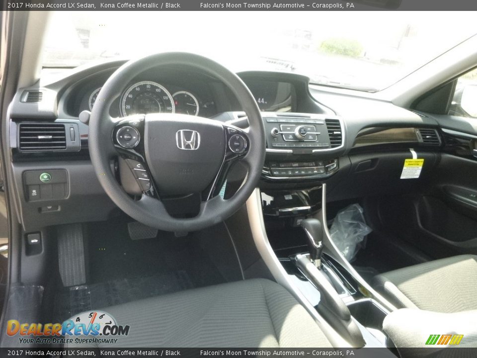 2017 Honda Accord LX Sedan Kona Coffee Metallic / Black Photo #10