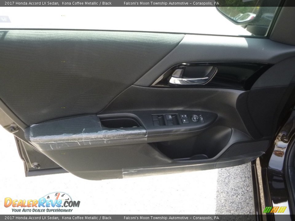 2017 Honda Accord LX Sedan Kona Coffee Metallic / Black Photo #11