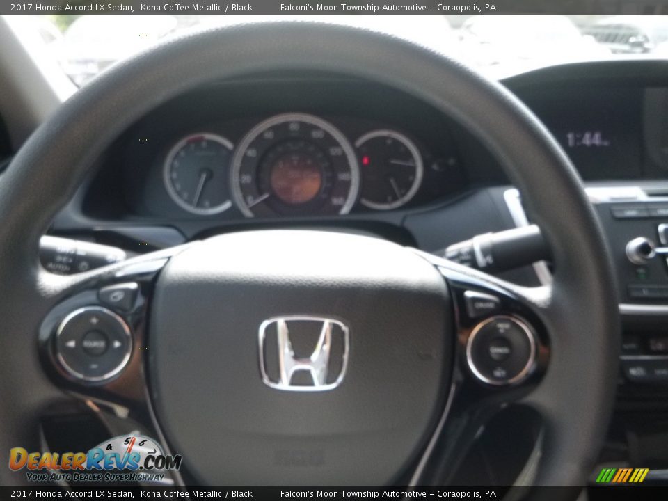 2017 Honda Accord LX Sedan Kona Coffee Metallic / Black Photo #13