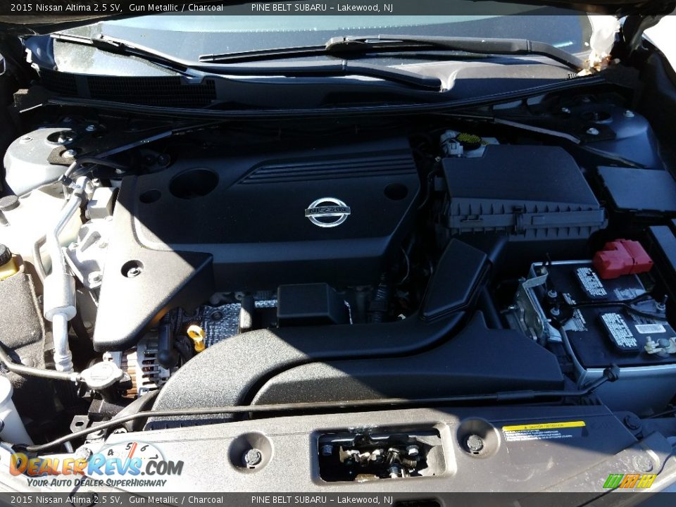 2015 Nissan Altima 2.5 SV Gun Metallic / Charcoal Photo #26