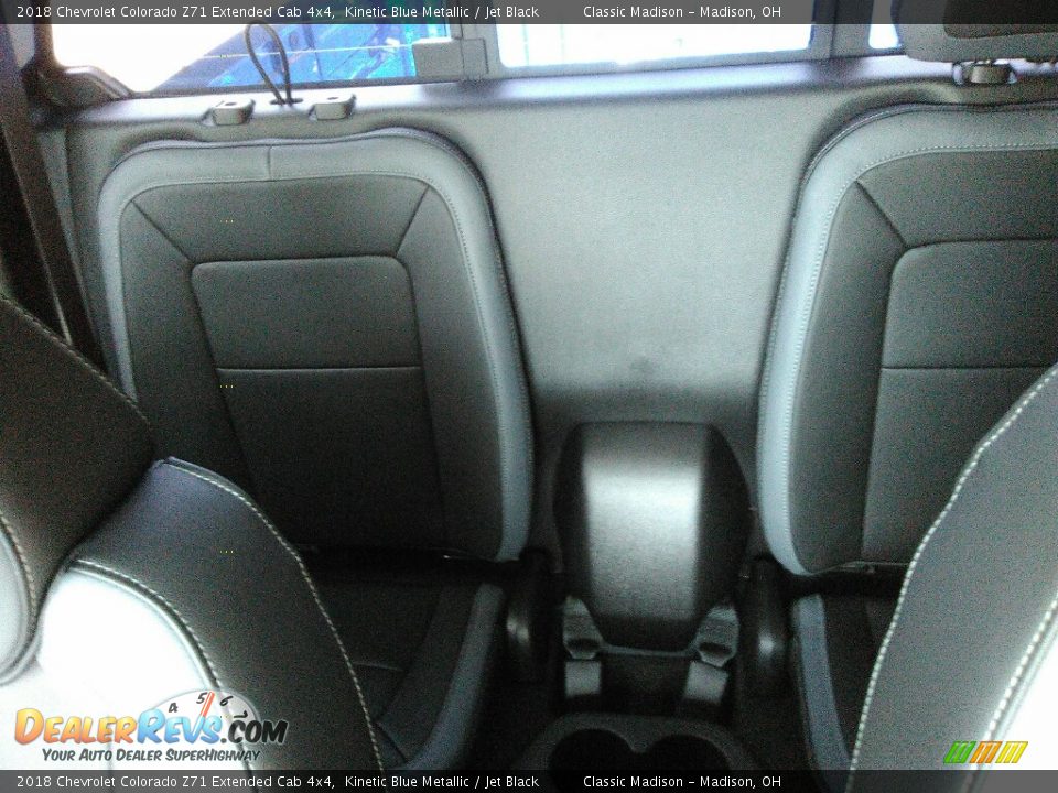 2018 Chevrolet Colorado Z71 Extended Cab 4x4 Kinetic Blue Metallic / Jet Black Photo #18