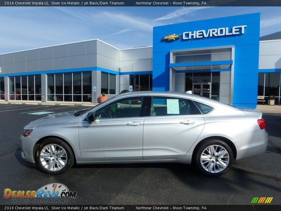 2014 Chevrolet Impala LS Silver Ice Metallic / Jet Black/Dark Titanium Photo #3