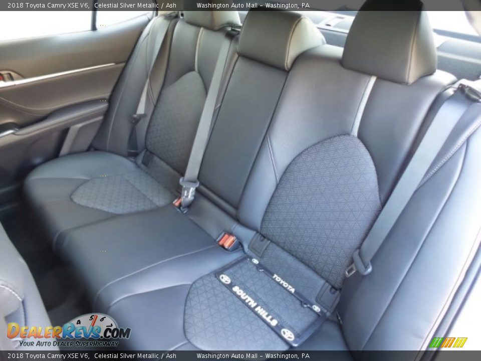 Rear Seat of 2018 Toyota Camry XSE V6 Photo #10