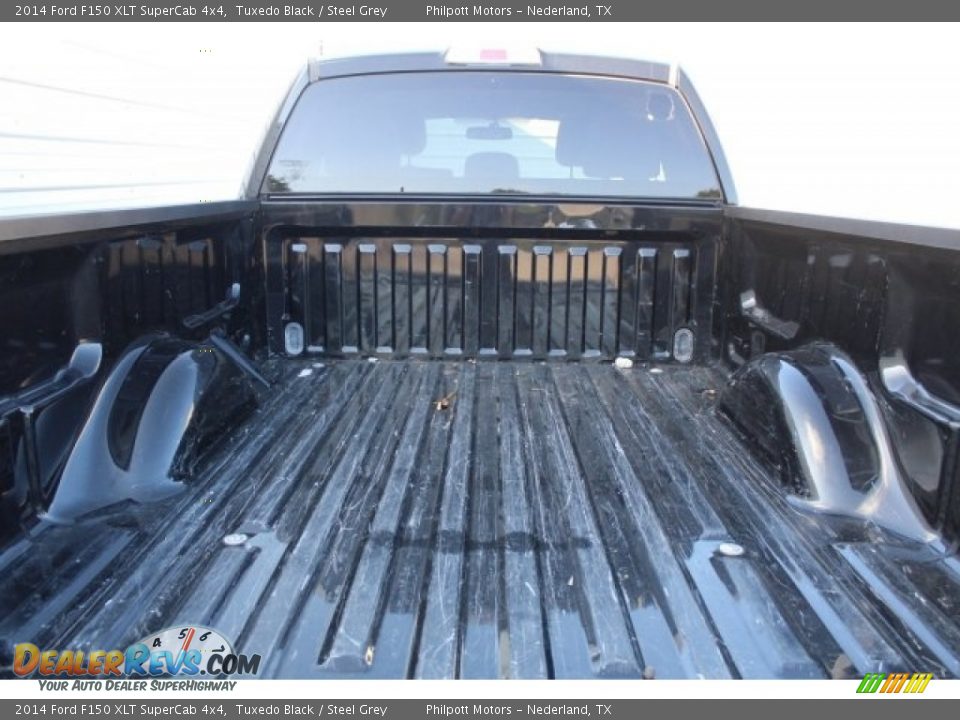 2014 Ford F150 XLT SuperCab 4x4 Tuxedo Black / Steel Grey Photo #26