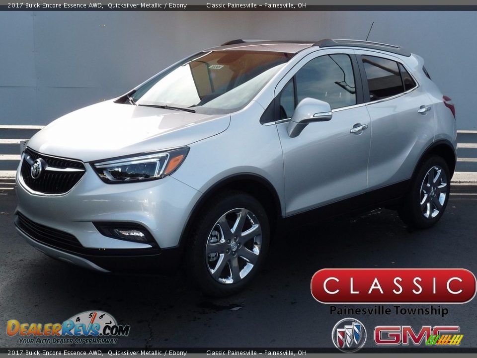 2017 Buick Encore Essence AWD Quicksilver Metallic / Ebony Photo #1