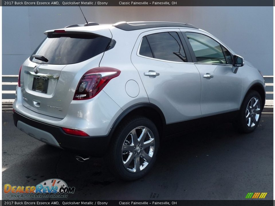 2017 Buick Encore Essence AWD Quicksilver Metallic / Ebony Photo #2