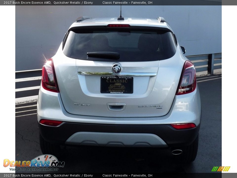 2017 Buick Encore Essence AWD Quicksilver Metallic / Ebony Photo #3