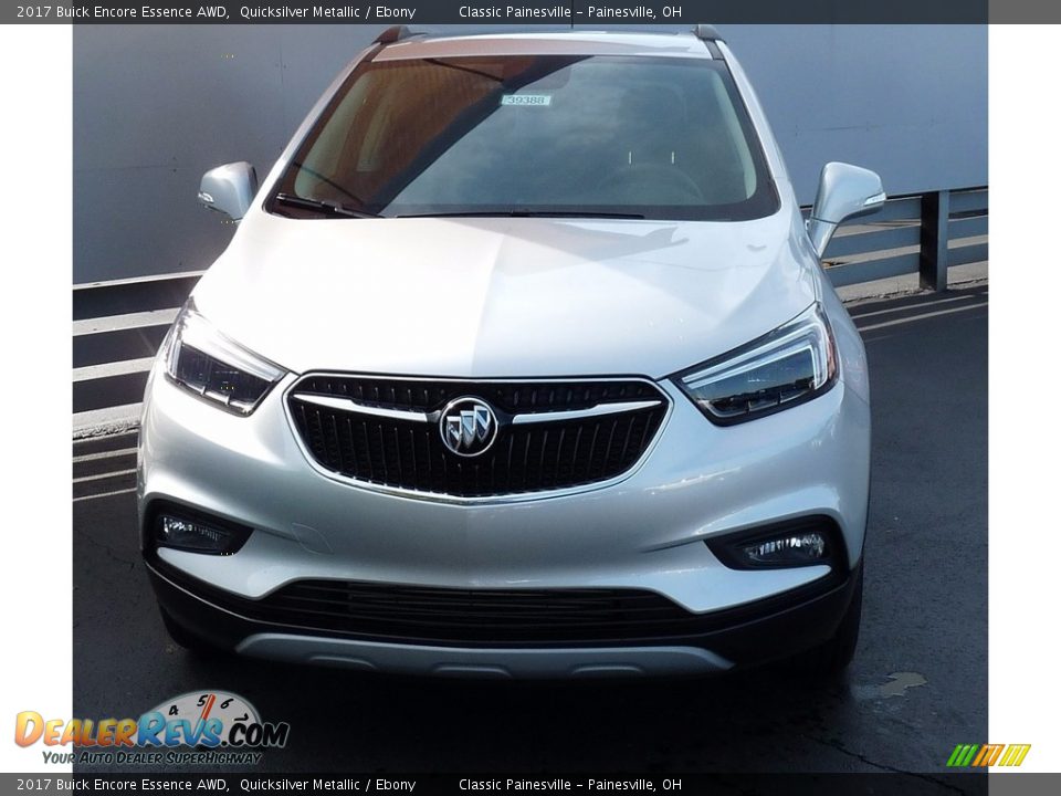 2017 Buick Encore Essence AWD Quicksilver Metallic / Ebony Photo #4