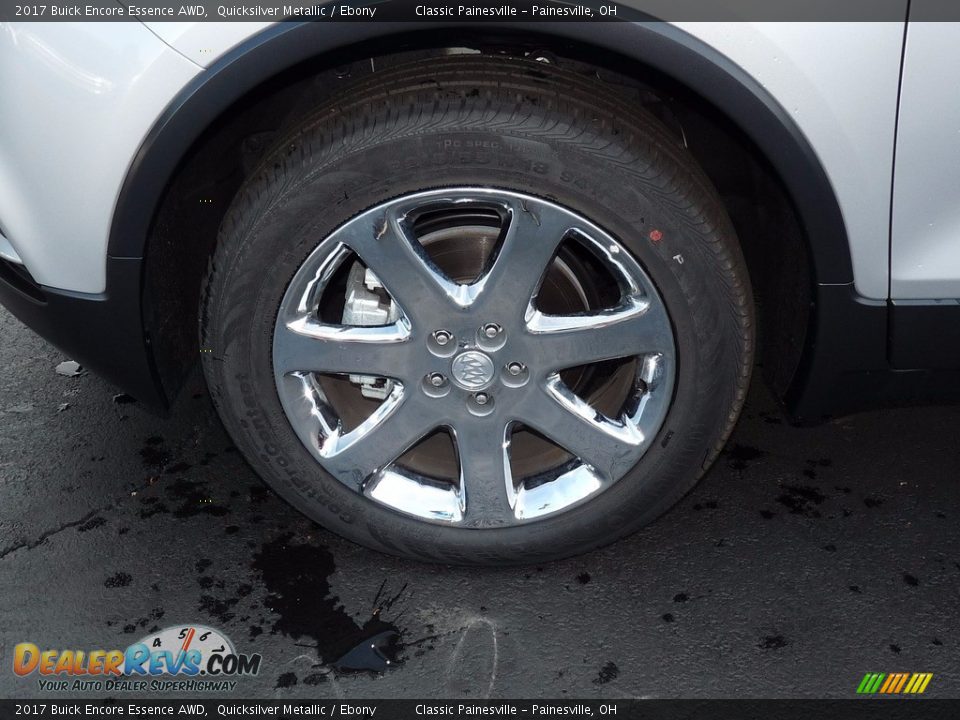 2017 Buick Encore Essence AWD Quicksilver Metallic / Ebony Photo #5