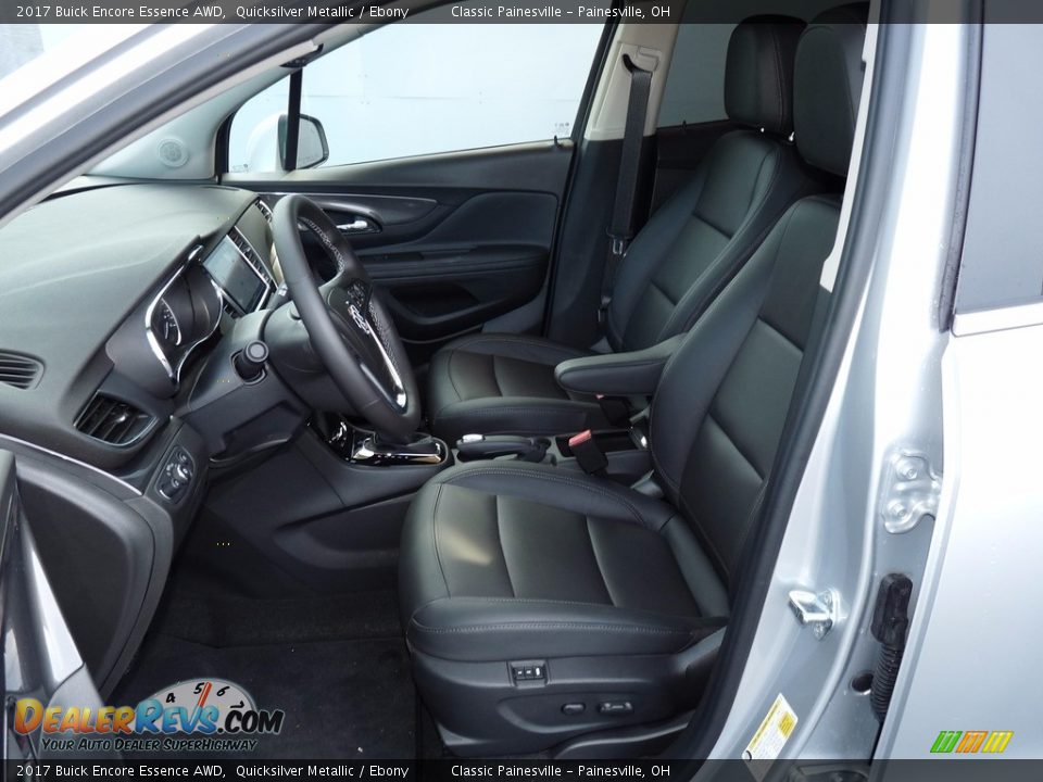 2017 Buick Encore Essence AWD Quicksilver Metallic / Ebony Photo #7