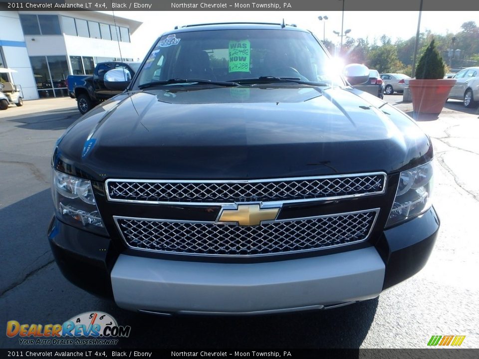 2011 Chevrolet Avalanche LT 4x4 Black / Ebony Photo #12