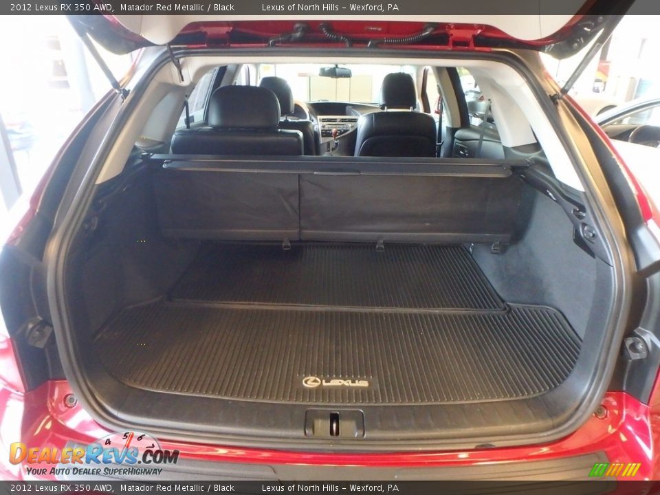 2012 Lexus RX 350 AWD Matador Red Metallic / Black Photo #7