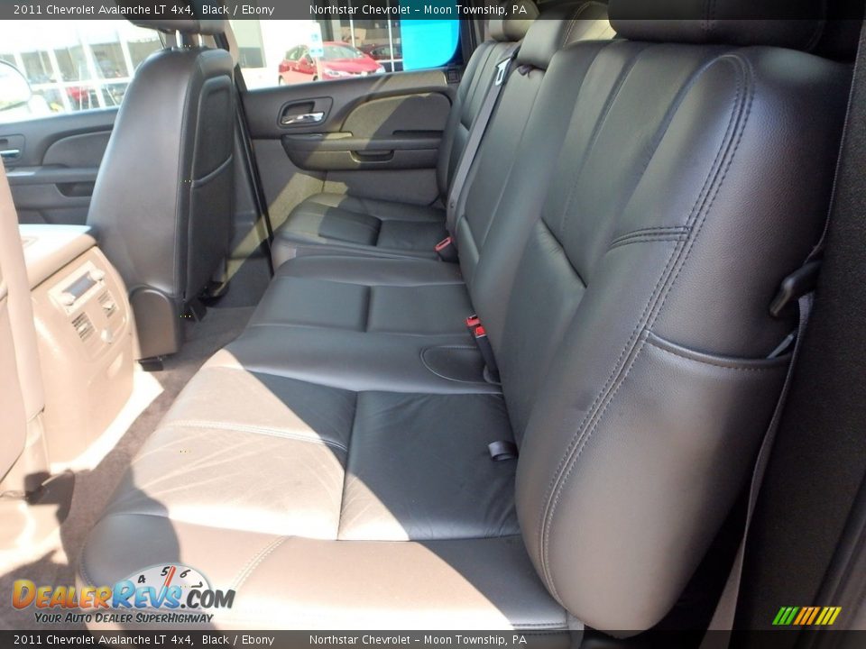2011 Chevrolet Avalanche LT 4x4 Black / Ebony Photo #21
