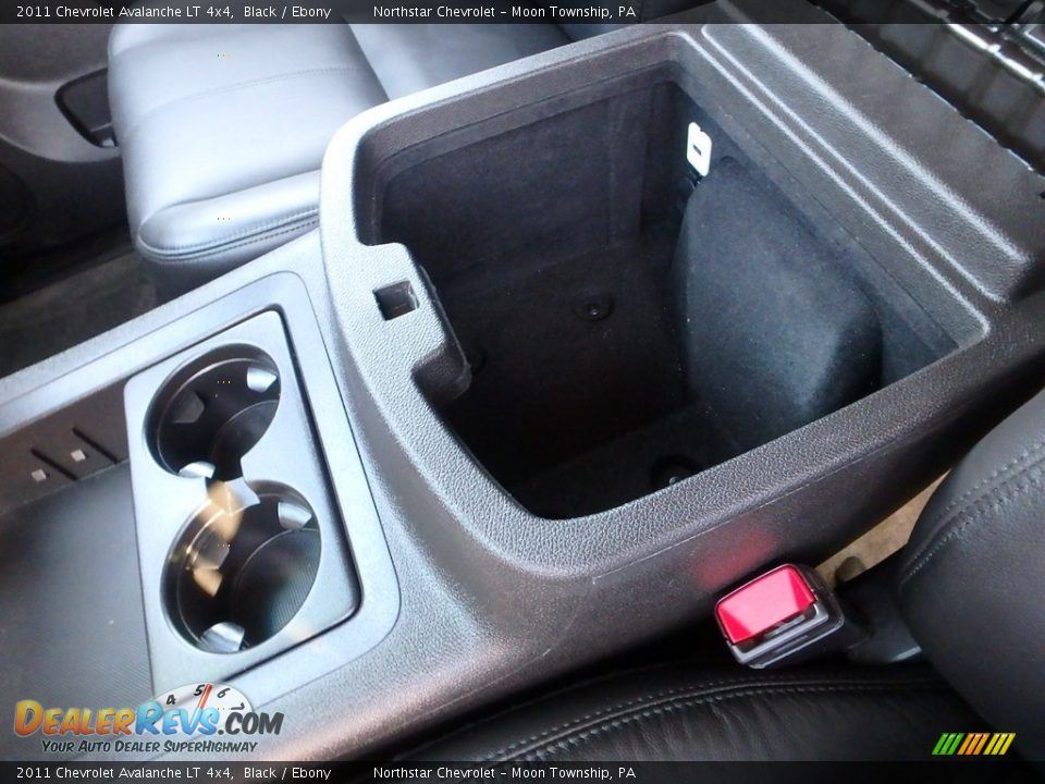 2011 Chevrolet Avalanche LT 4x4 Black / Ebony Photo #26