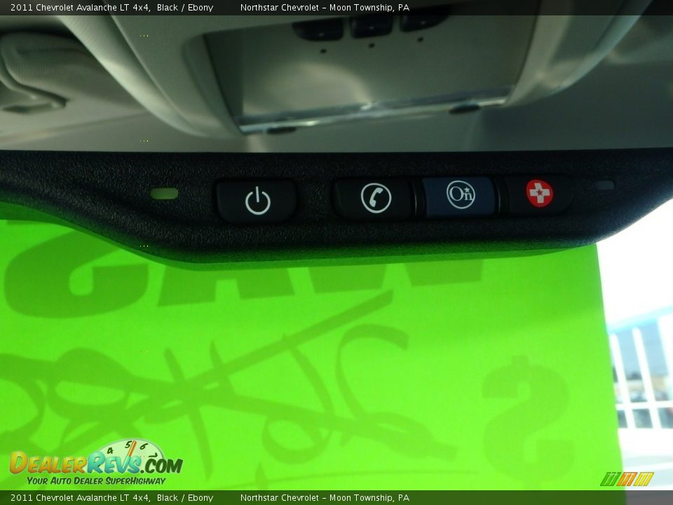 2011 Chevrolet Avalanche LT 4x4 Black / Ebony Photo #30