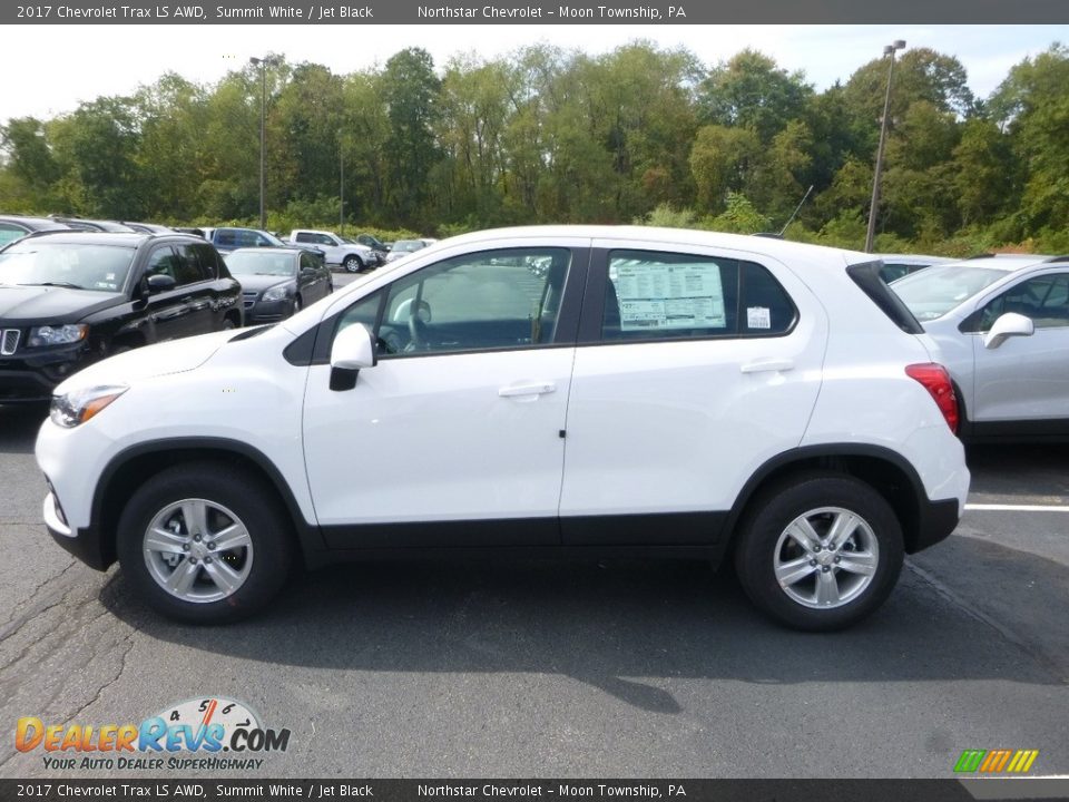 2017 Chevrolet Trax LS AWD Summit White / Jet Black Photo #2
