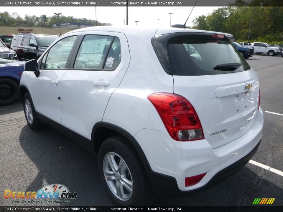 2017 Chevrolet Trax LS AWD Summit White / Jet Black Photo #3
