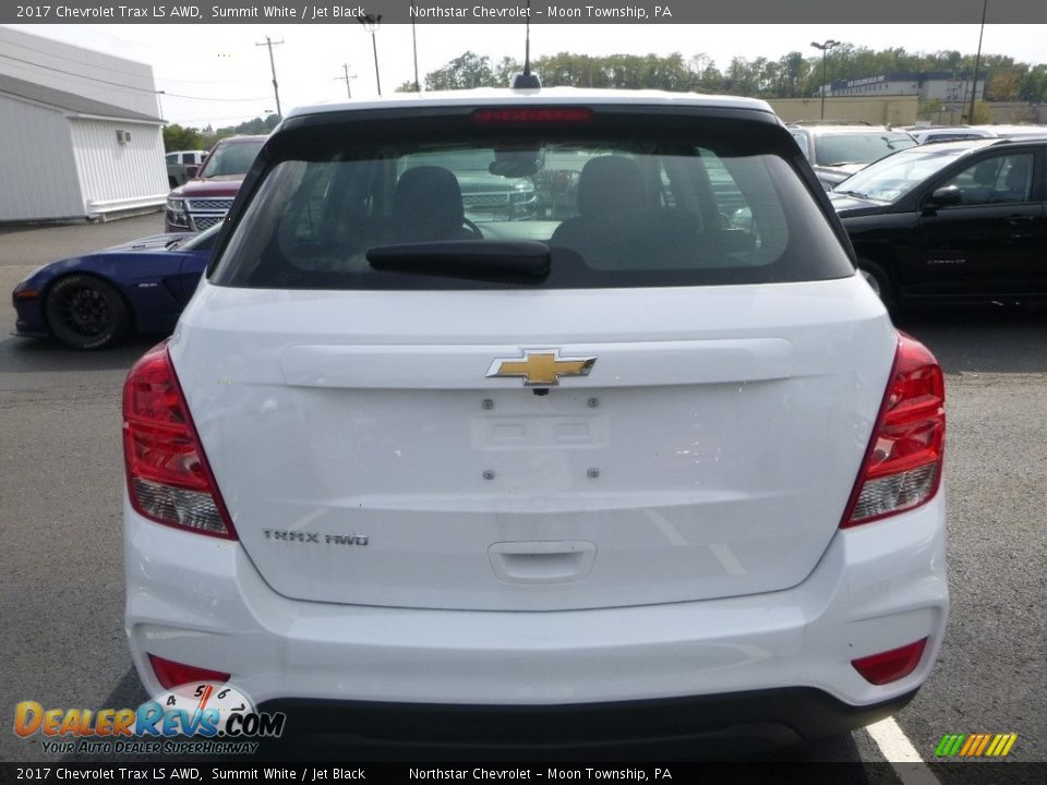 2017 Chevrolet Trax LS AWD Summit White / Jet Black Photo #4