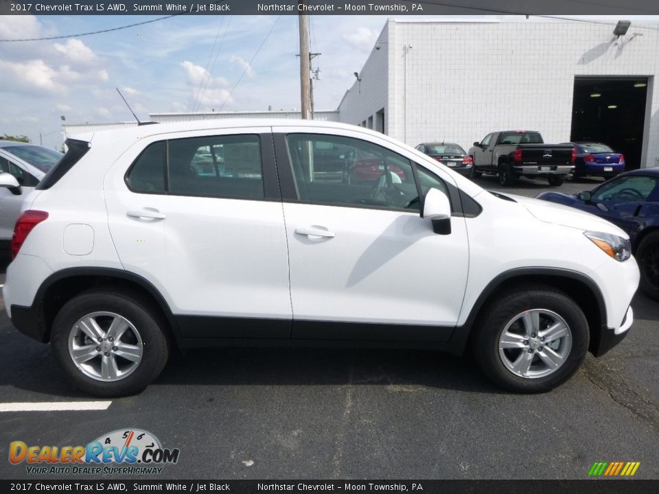 2017 Chevrolet Trax LS AWD Summit White / Jet Black Photo #6