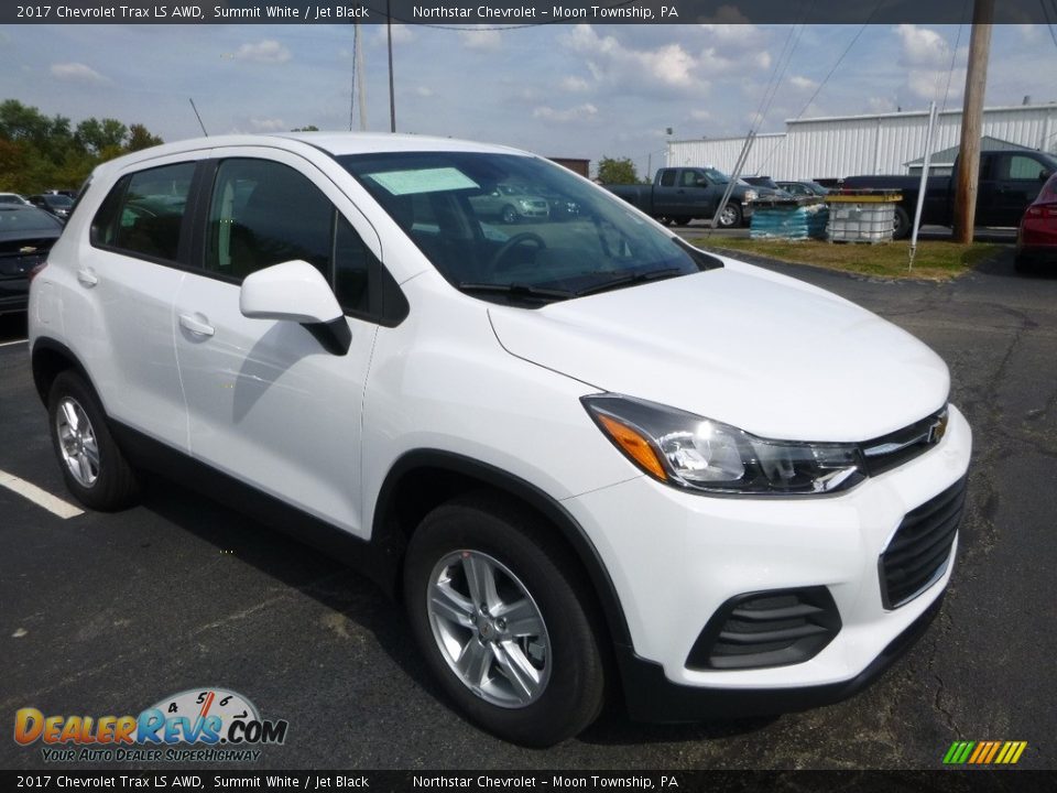 2017 Chevrolet Trax LS AWD Summit White / Jet Black Photo #7