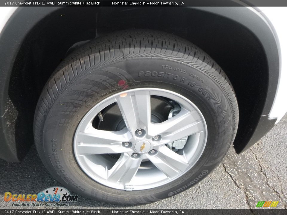 2017 Chevrolet Trax LS AWD Summit White / Jet Black Photo #9