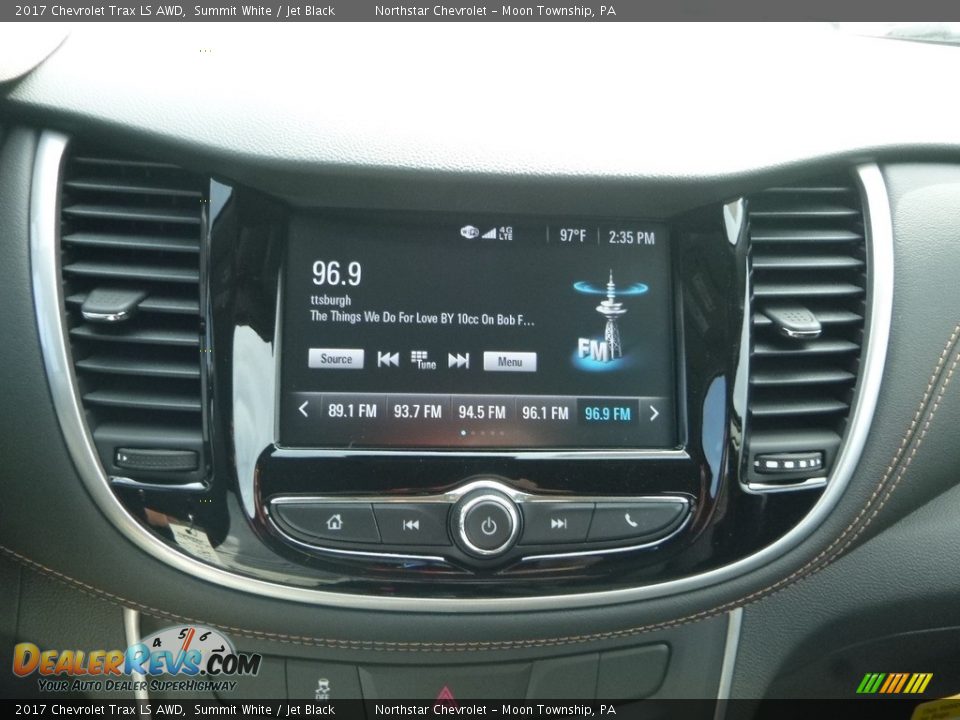 2017 Chevrolet Trax LS AWD Summit White / Jet Black Photo #17
