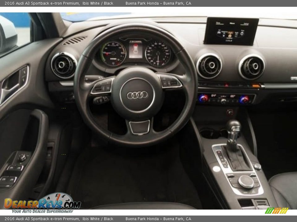 Dashboard of 2016 Audi A3 Sportback e-tron Premium Photo #5