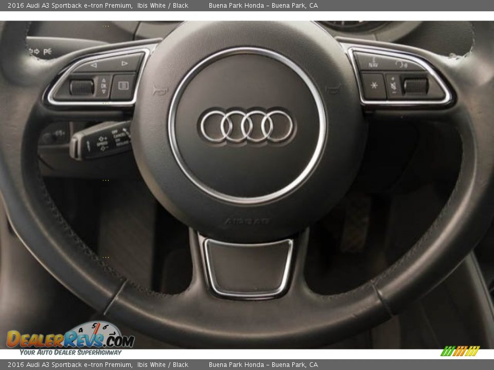 2016 Audi A3 Sportback e-tron Premium Steering Wheel Photo #11