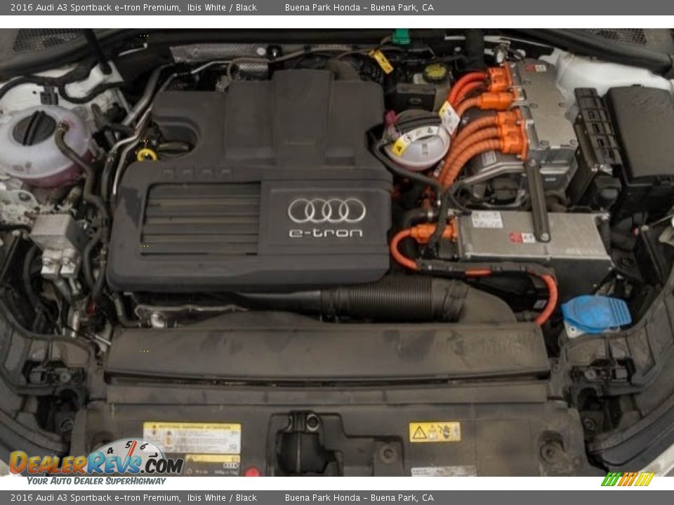 2016 Audi A3 Sportback e-tron Premium 1.4 Liter Turbocharged/TFSI DOHC 16-Valve VVT 4 Cylinder Gasoline/Plug-In Electric Hybrid Engine Photo #27