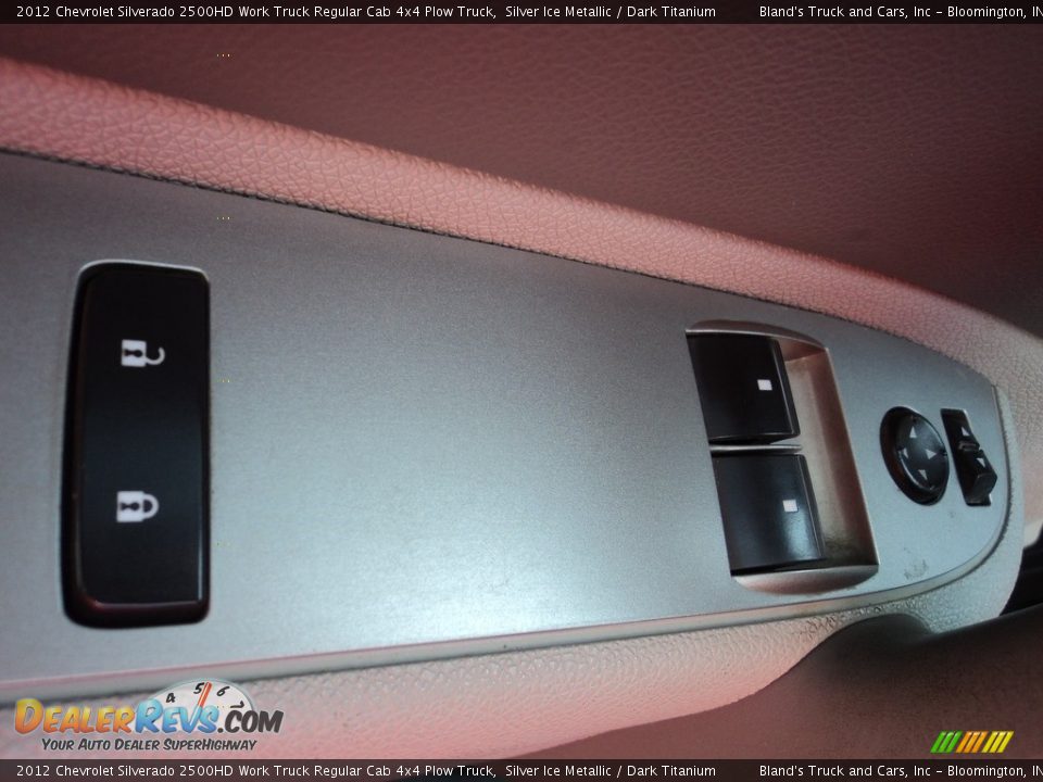 2012 Chevrolet Silverado 2500HD Work Truck Regular Cab 4x4 Plow Truck Silver Ice Metallic / Dark Titanium Photo #8