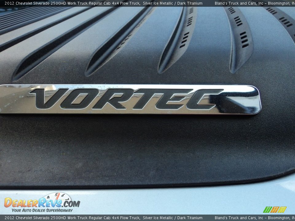2012 Chevrolet Silverado 2500HD Work Truck Regular Cab 4x4 Plow Truck Silver Ice Metallic / Dark Titanium Photo #20