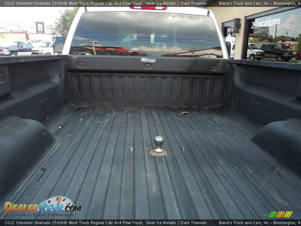 2012 Chevrolet Silverado 2500HD Work Truck Regular Cab 4x4 Plow Truck Silver Ice Metallic / Dark Titanium Photo #24