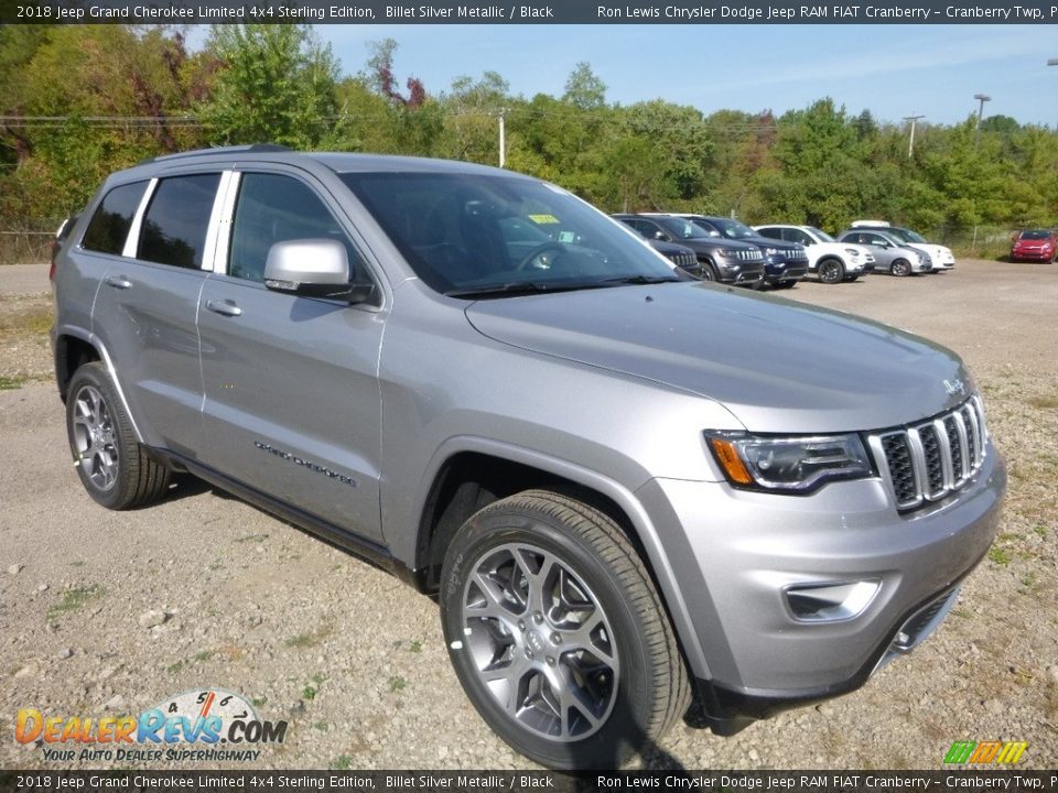 2018 Jeep Grand Cherokee Limited 4x4 Sterling Edition Billet Silver Metallic / Black Photo #7