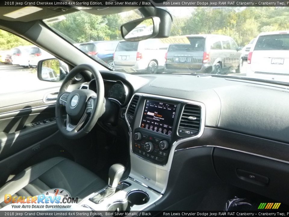 2018 Jeep Grand Cherokee Limited 4x4 Sterling Edition Billet Silver Metallic / Black Photo #11