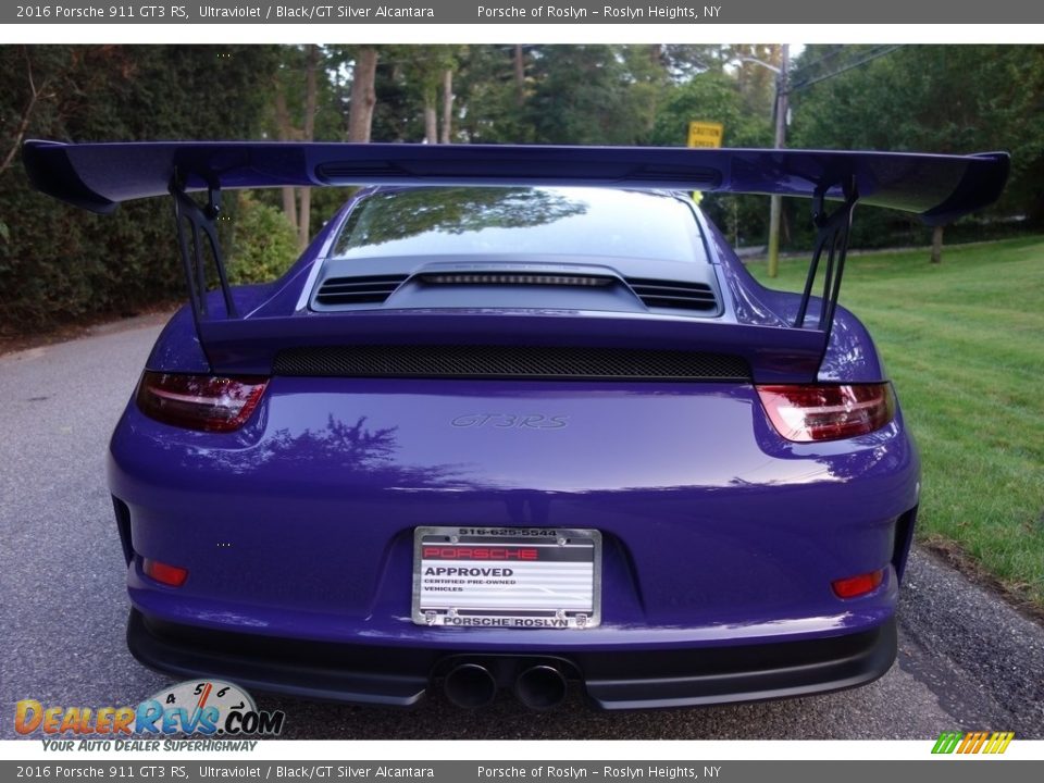 2016 Porsche 911 GT3 RS Ultraviolet / Black/GT Silver Alcantara Photo #5