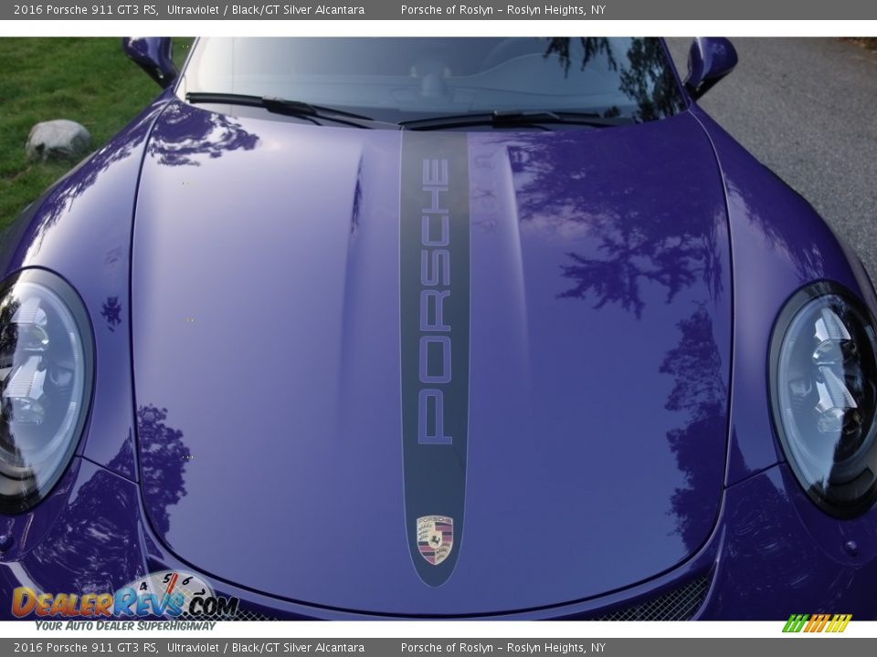 2016 Porsche 911 GT3 RS Ultraviolet / Black/GT Silver Alcantara Photo #11