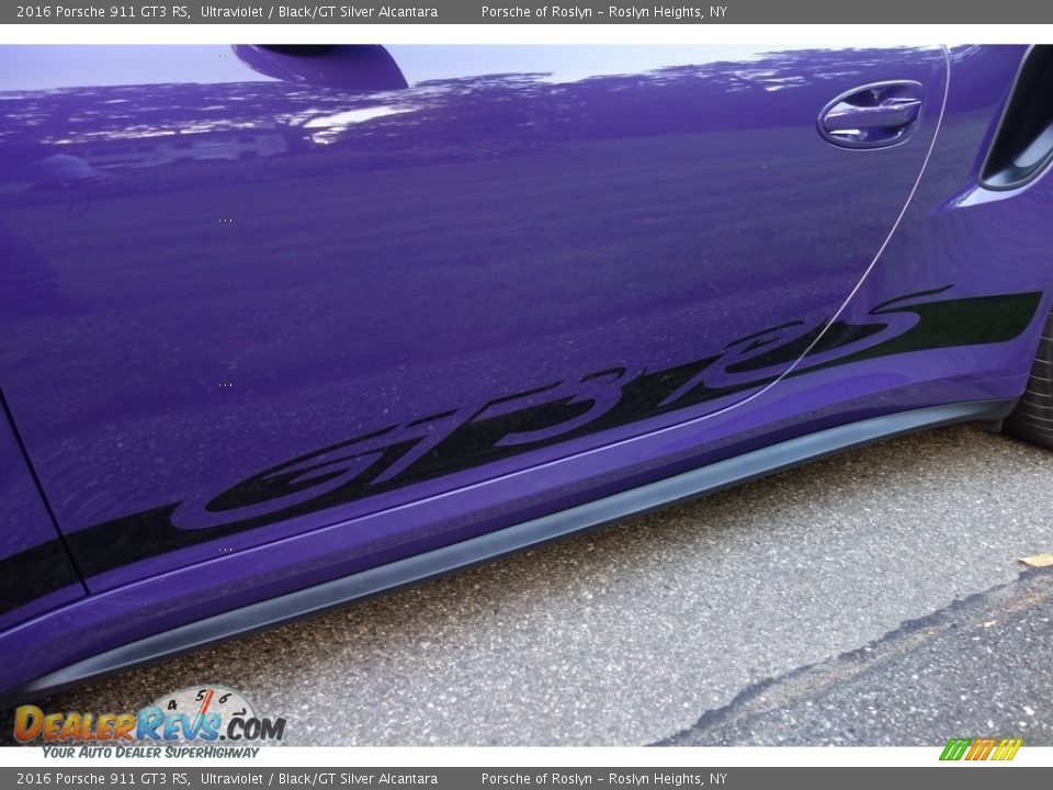 2016 Porsche 911 GT3 RS Ultraviolet / Black/GT Silver Alcantara Photo #14