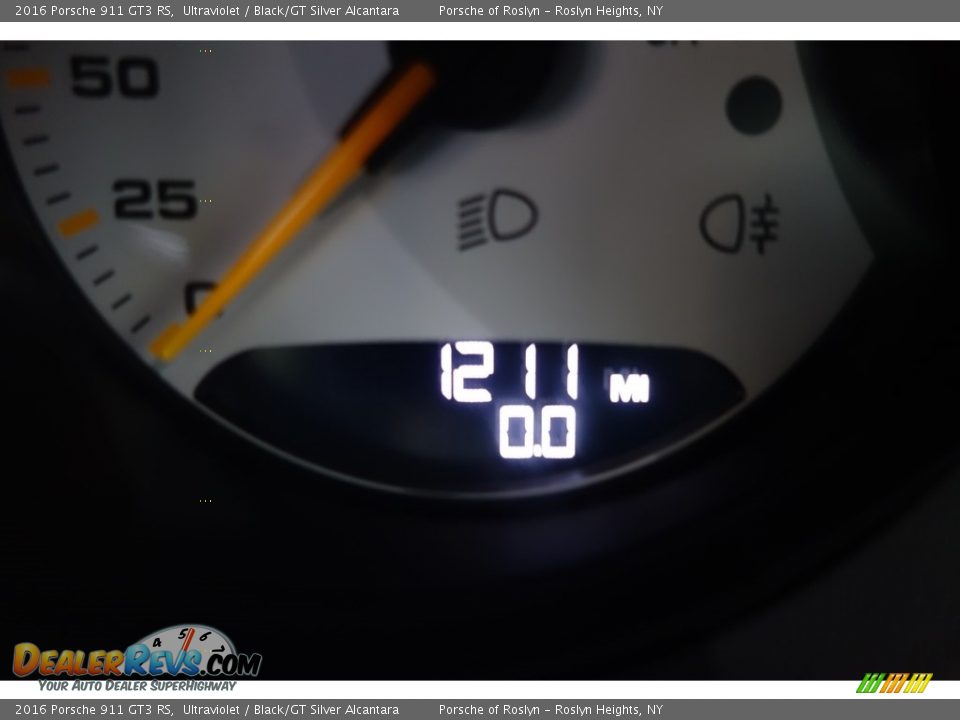 2016 Porsche 911 GT3 RS Ultraviolet / Black/GT Silver Alcantara Photo #30