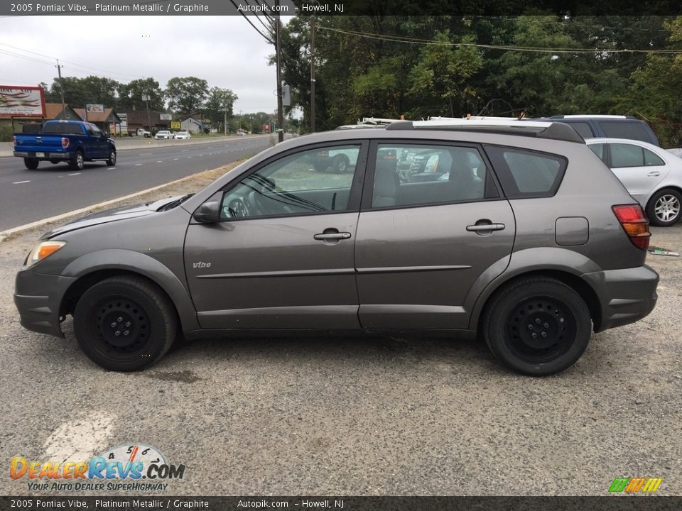 2005 Pontiac Vibe Platinum Metallic / Graphite Photo #2