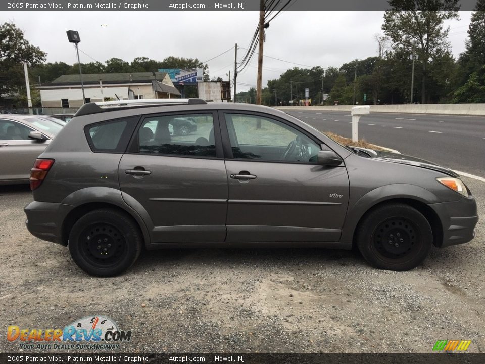 2005 Pontiac Vibe Platinum Metallic / Graphite Photo #9