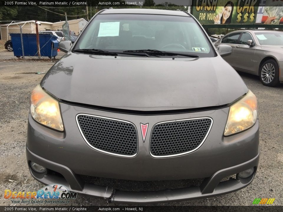 2005 Pontiac Vibe Platinum Metallic / Graphite Photo #11