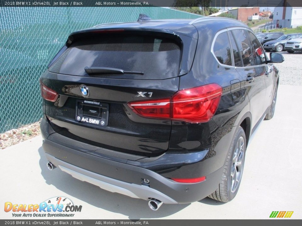 2018 BMW X1 xDrive28i Jet Black / Black Photo #3