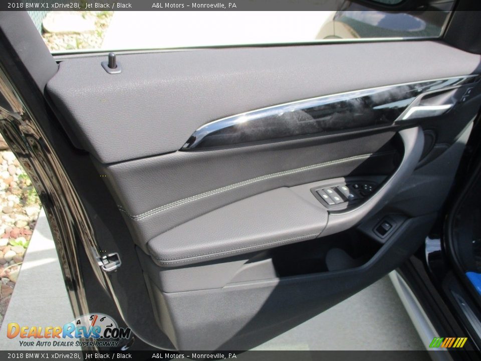 2018 BMW X1 xDrive28i Jet Black / Black Photo #9