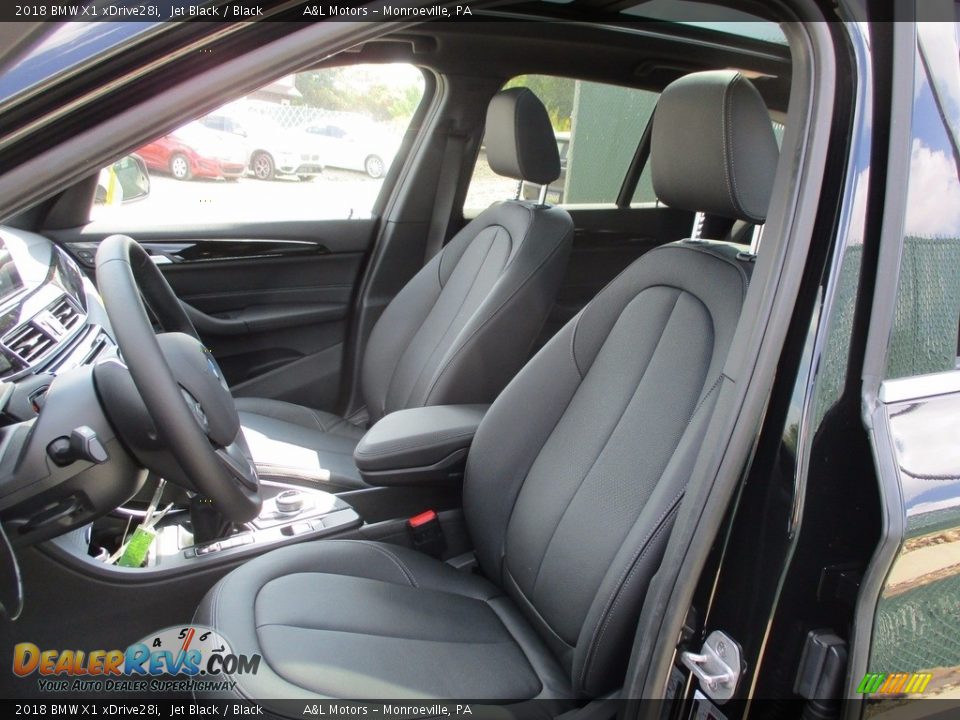 2018 BMW X1 xDrive28i Jet Black / Black Photo #11