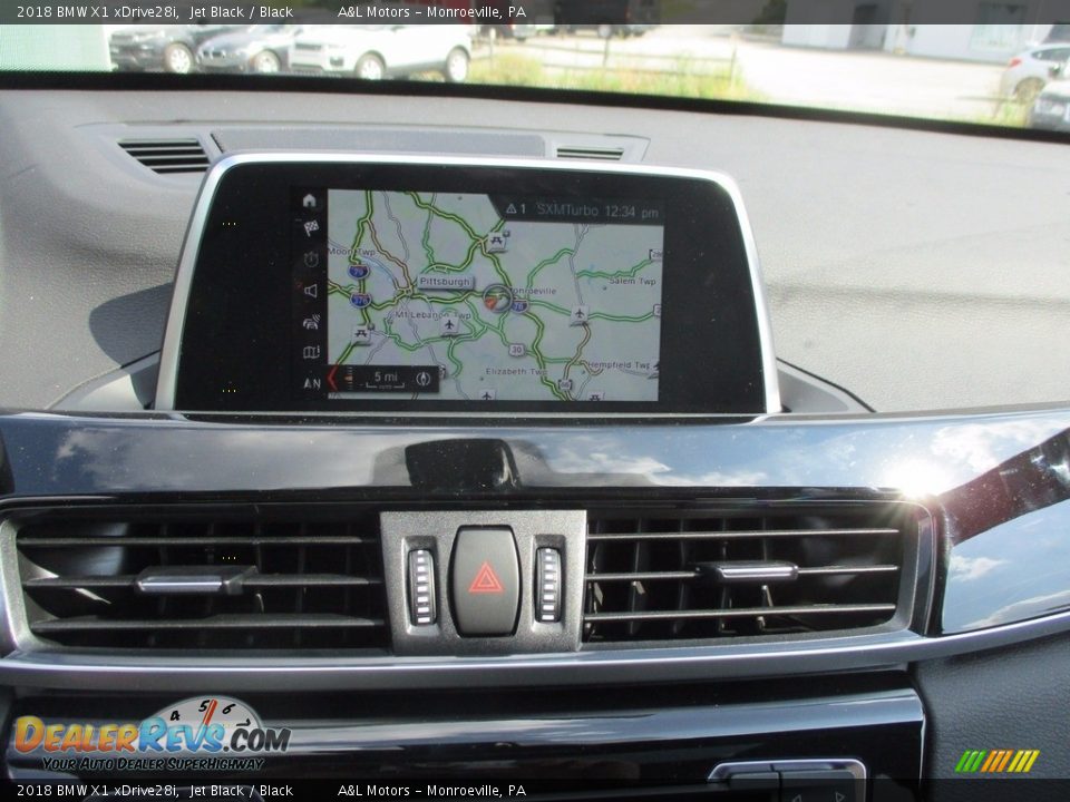2018 BMW X1 xDrive28i Jet Black / Black Photo #14