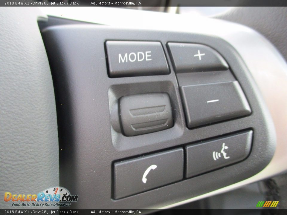 2018 BMW X1 xDrive28i Jet Black / Black Photo #18