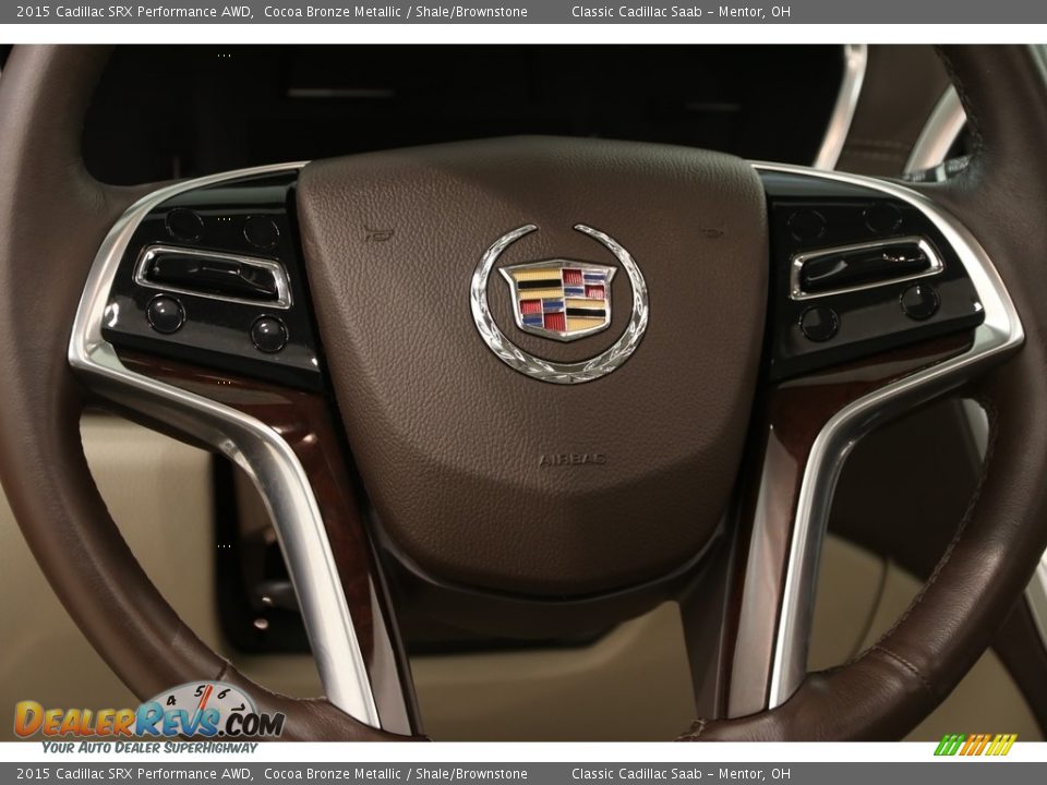 2015 Cadillac SRX Performance AWD Cocoa Bronze Metallic / Shale/Brownstone Photo #5